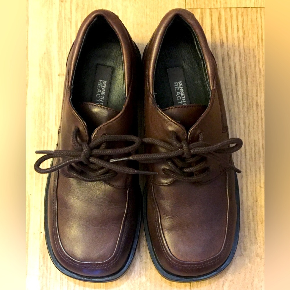Kenneth Kole Reaction Boys Lace Dress Shoe